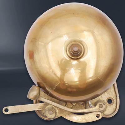 Wall Mount Brass Alarm Bell