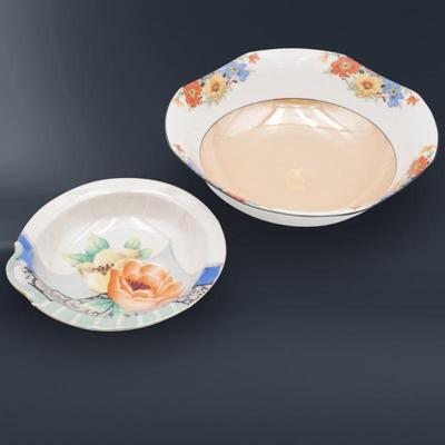 Lot of 2 Floral Lusterware Bowls (by Noritake & Celebrate)