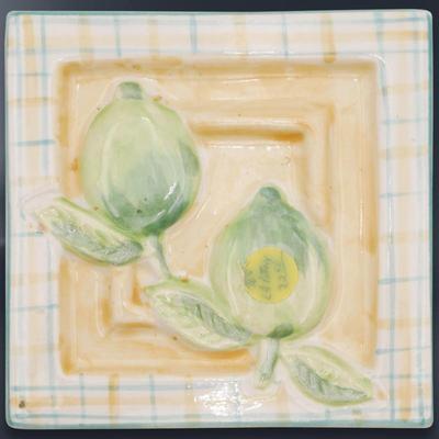 Laurie Gates Los Angeles Pottery Ceramic Trivet