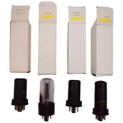 Lot Of Four Vacuum Tubes