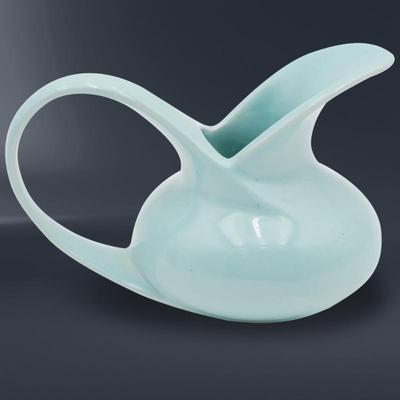 Vintage Schoonhoven Holland 528 PS Gravy Pitcher in Light Blue