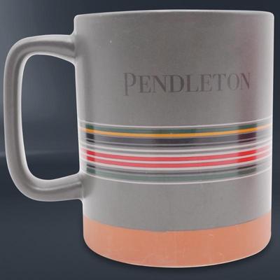 Pair of Pendleton Large 18oz Ceramic Mugs