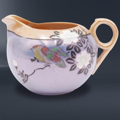 Lusterware Hand Painted Cherry Blossom Tableware Set (4pcs Total)