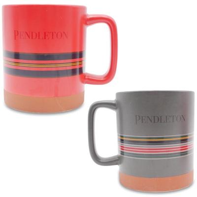 Pair of Pendleton Large 18oz Ceramic Mugs