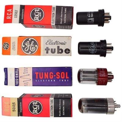 Lot Of Four Vacuum Tubes
