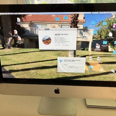 Lot 074-LOC: 21.5” iMac and 1999 iBook Poster