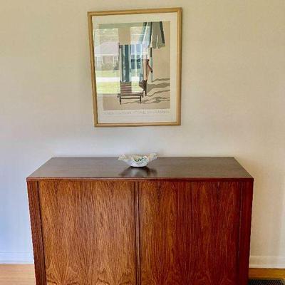Lot 002-LR: Danish-Style Credenza Vignette