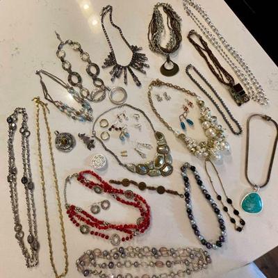 Lot 082-J: Costume Jewelry Grab Bag