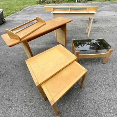 Lot 063-G: Tables and Shelves Lot