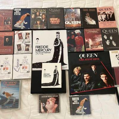 Lot 046-BR2: Queen/Freddie Mercury Media Collection