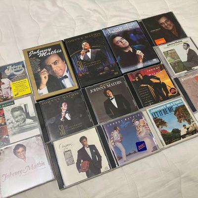 Lot 057-BR2: Johnny Mathis DVD & CD Assortment