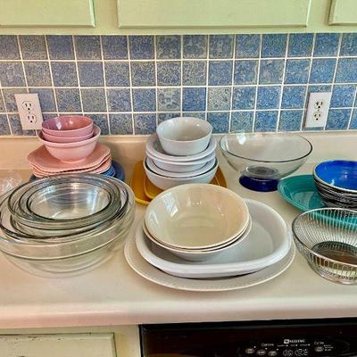 Lot 009-K: Bowls, Platters & More