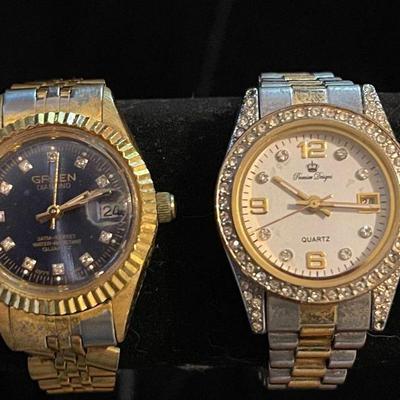 Lot 079-K: Pair of Women’s Dress Watches