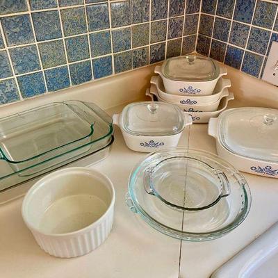 Lot 015-K: CorningWare & Pyrex Assortment