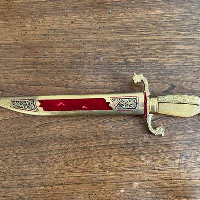 Lot 054-BR2: Toledo Spanish Decorative Dagger