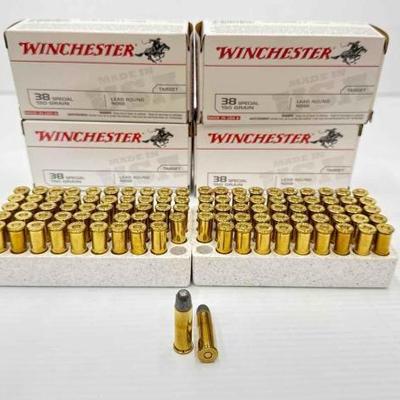 #1364 • (200) Rounds of Winchester 38 Special Ammo
