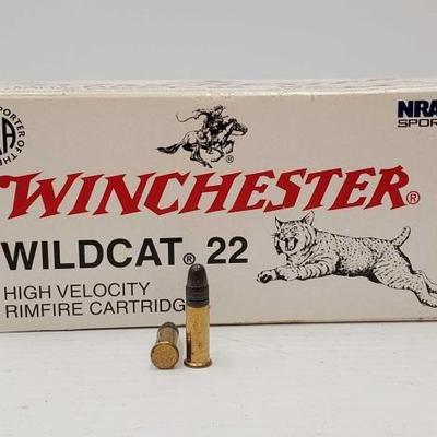 #1320 • 525 Rounds of Wildcat 22 High Velocity Rimfire Cartridges
