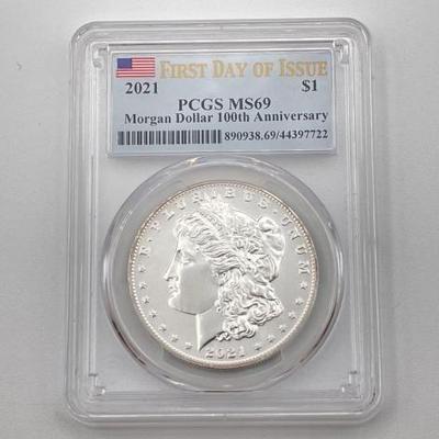 #304 • 2021-P Morgan Silver Dollar
