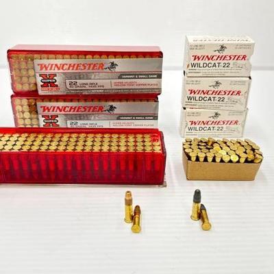 #1354 • NEW!!! (450) Rounds of Winchester .22lr & Wildcat .22 Ammo
