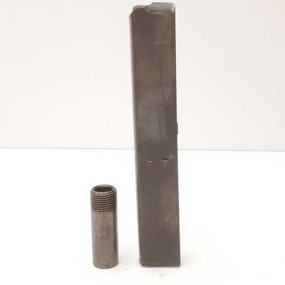 #1858 • Mac 10 32rd 9mm Magazine & Muzzle Break
