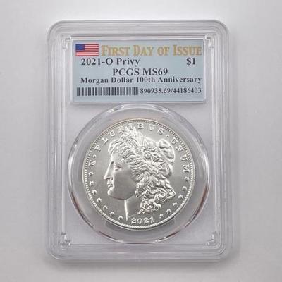 #310 • 2021-O Morgan Silver Dollar
