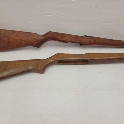 #2008 • (2) Rifle Stocks

