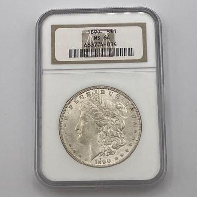 #314 • 1890-P Morgan Silver Dollar
