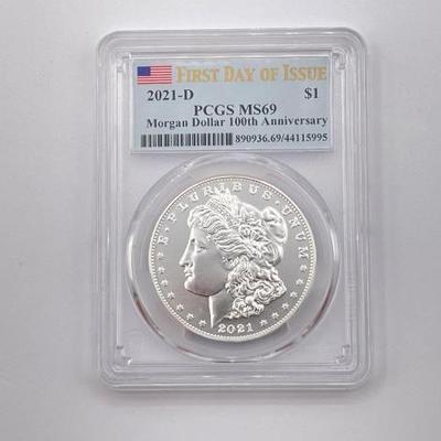 #308 • 2021-D Morgan Silver Dollar
