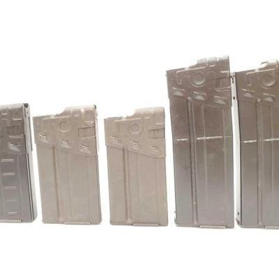 #1870 • (5) Heckler & Koch 91 Magazines
