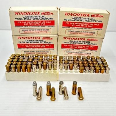 #1372 • (200) Rounds of .38 Spl Ammo
