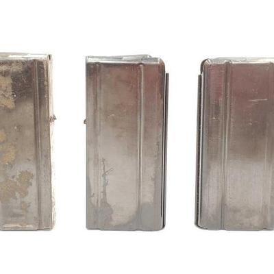 #1826 • (3) M1 .30 Carbine 15rd Magazines
