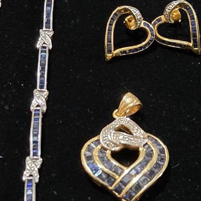 14K and 10K Gold Jewelry with Diamonds and Gemstones