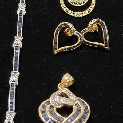 14K and 10K Gold Jewelry with Diamonds and Gemstones