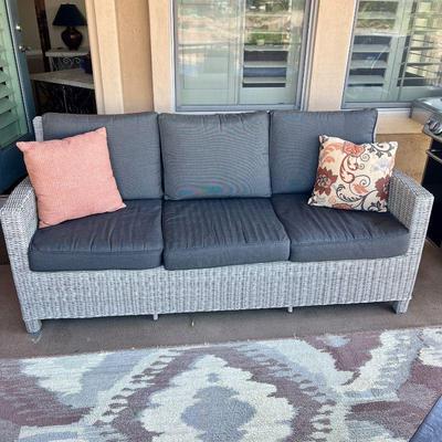 Outdoor All-Weather Wicker Patio Set