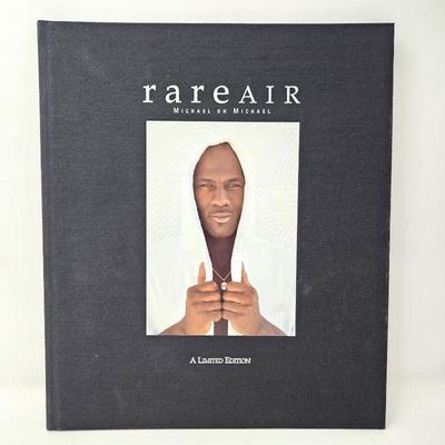 RareAir Limited Edition Book By Michael Jordan Chicago Bulls - 1113/2500 - Autographed with Upper Deck COA