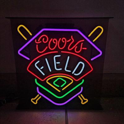 Coors Field Neon Light Sign 28 x 28"