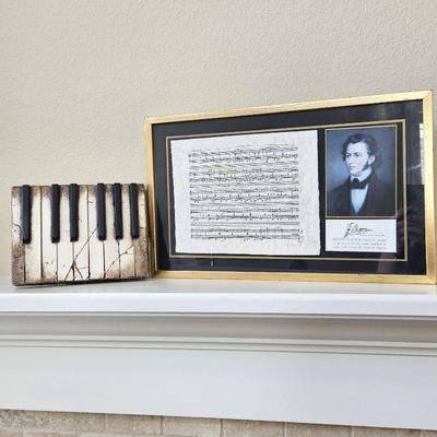 Music Themed Wall Art -Sid Dickens Tile T-45 Block 