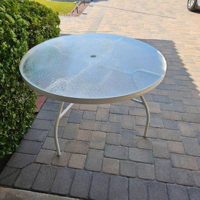 Glass Patio Furniture