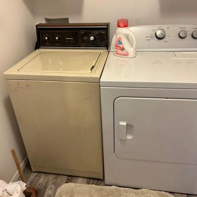 Washer and dryer