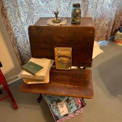 Vintage school desk