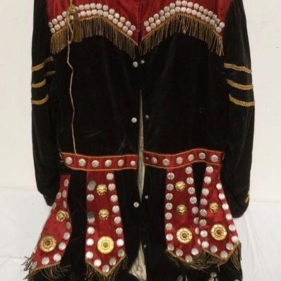 1276	ASIAN COSTUME JACKET W/METAL GARNITURES
