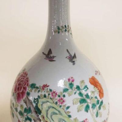 1037	ASIAN PORCELAIN FAMILLE VASE
