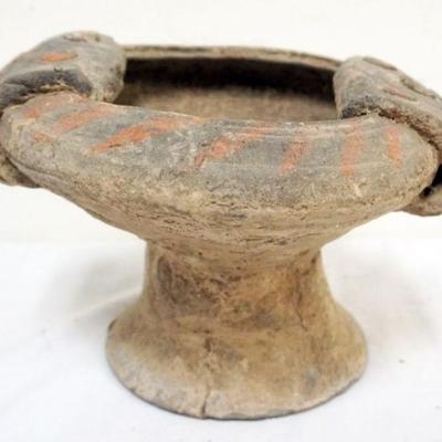 1201	CHINESE TERRACOTTA POT, APPROXIMATELY 9 IN X 7 IN H
