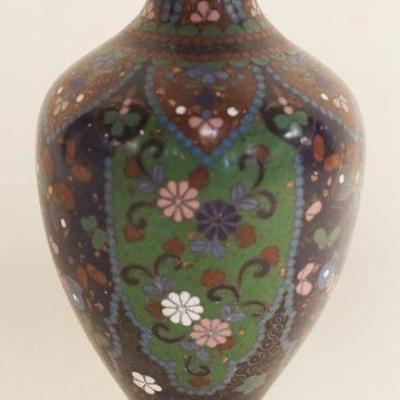 1021	CLOISONNE VASE, APPROXIMATELY 7 1/2 IN HIGH
