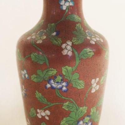 1019	CLOISONNE VASE, APPROXIMATELY 9 1/2 IN HIGH
