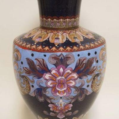 1028	LARGE CLOISONNE VASE, APPROXIMATELY 18 IN
