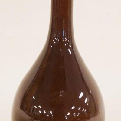 1057	ASIAN OXBLOOD VASE W/CHARACTER MARKS ON BASE, APPROXIMATELY 9 1/2 IN HIGH
