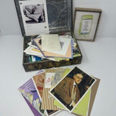 Ri Ri Demaret Inspired Renaissance Tin + All-Occasions Humor & Vintage Style Greeting Cards