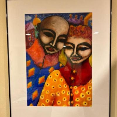 Original Painting By Harlow Morgan - Signed & Dated '94	