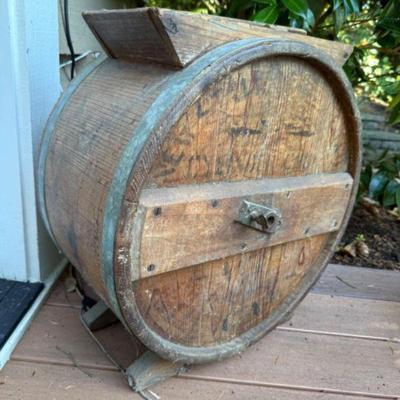 Primitive Farmhouse Butter Churn	